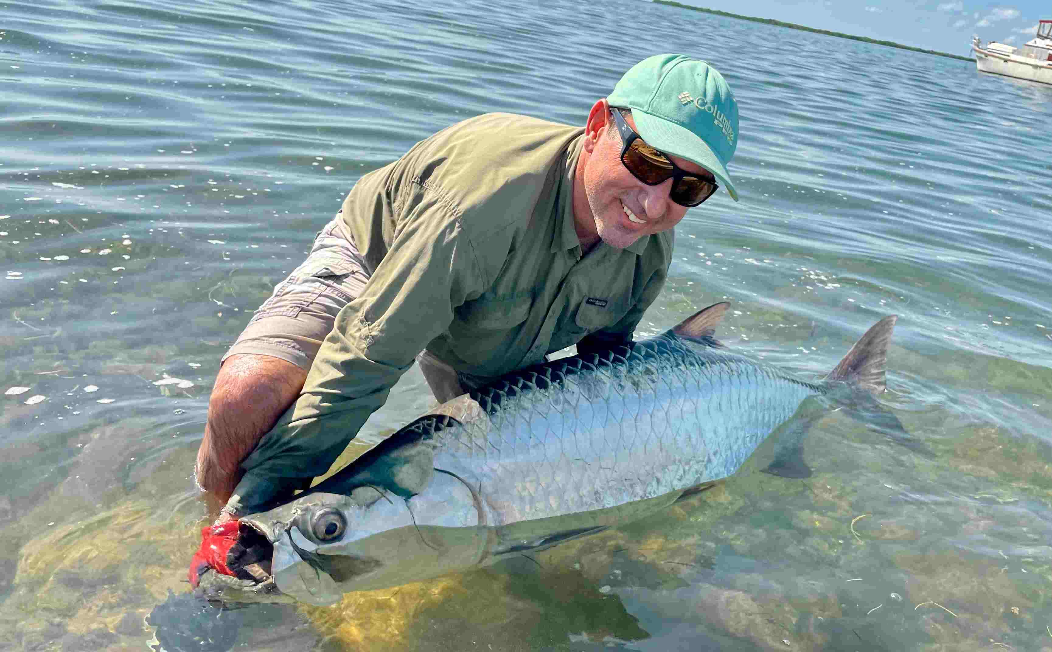 A Fisherman tarpon fishing the best time of year