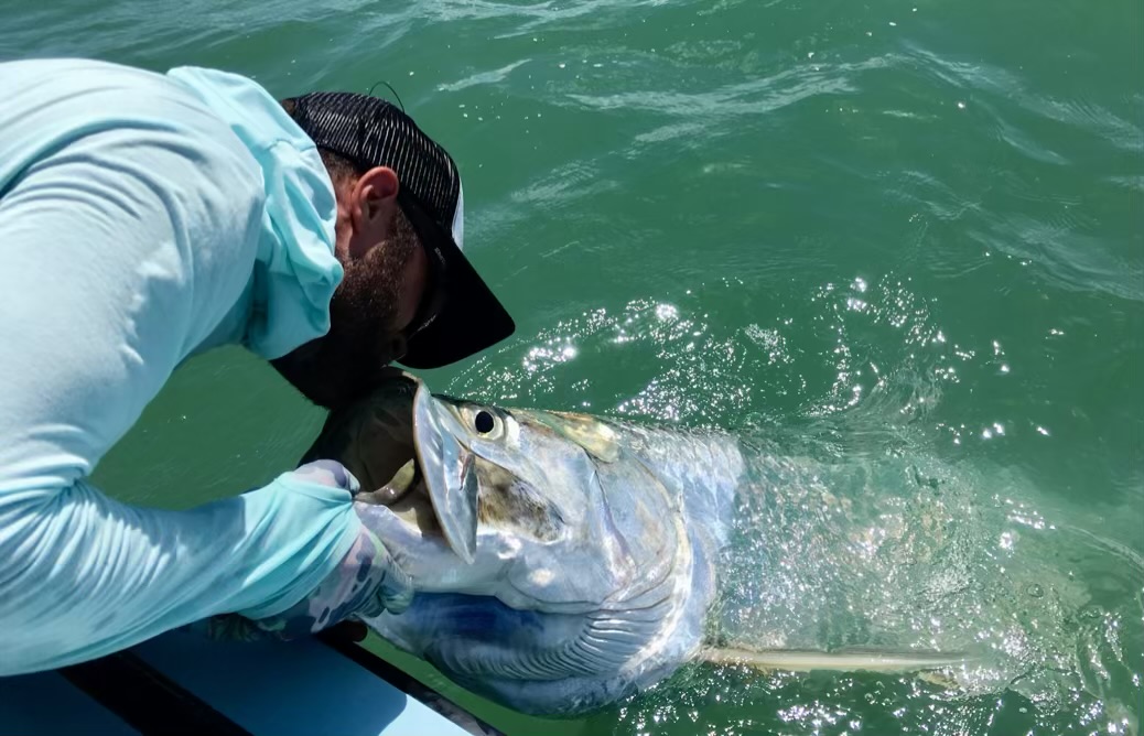 Fly fishing for tarpon in the Florida Keys flats and backcountry